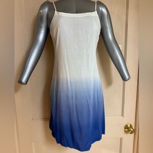 Victoria's Secret Blue Ombré Coverup Dress